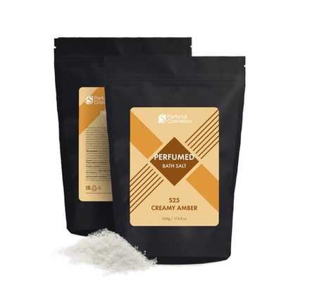 ПАРФЮМИРОВАННАЯ СОЛЬ ДЛЯ ВАННЫ CREAMY AMBER