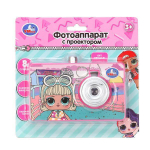 Проектор-фотоаппарат, 8 кадров, на блист. HT1432-R5 (Умка)