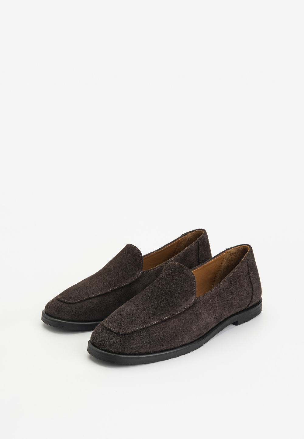 Лоферы // Jill // Chocolate // Suede