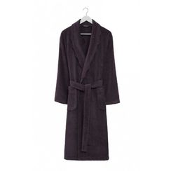 Махровый женский халат STELLA фиолетовый Tivolyo Home (Турция)