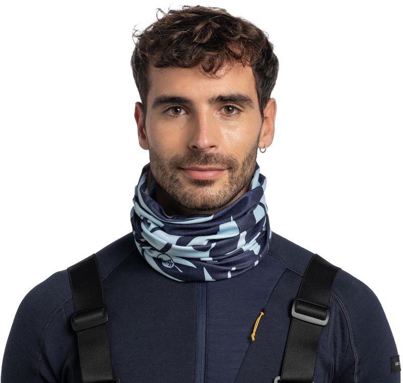 Тонкая зимняя бандана-труба Buff Thermonet Rycal Multi Фото 3