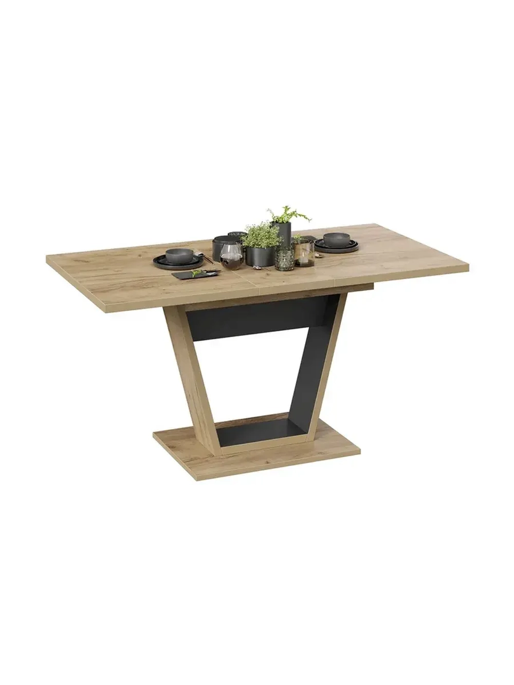 Стол кухонный обеденный раздвижной 120х80х75,5 см