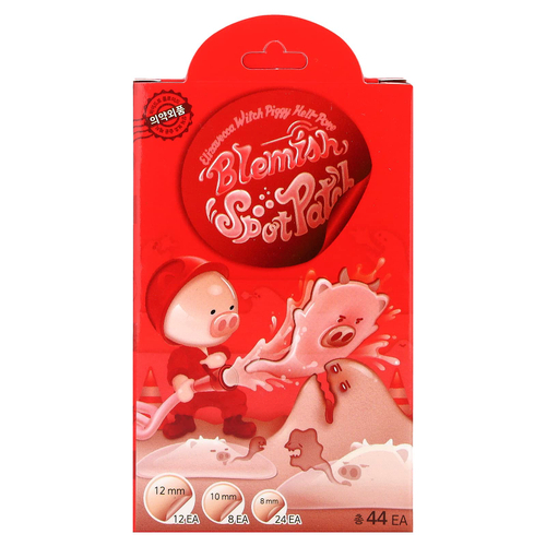 Elizavecca, Witch Piggy Hell-Pore, Blemish Spot Patch, патчи от прыщей, 44 шт.