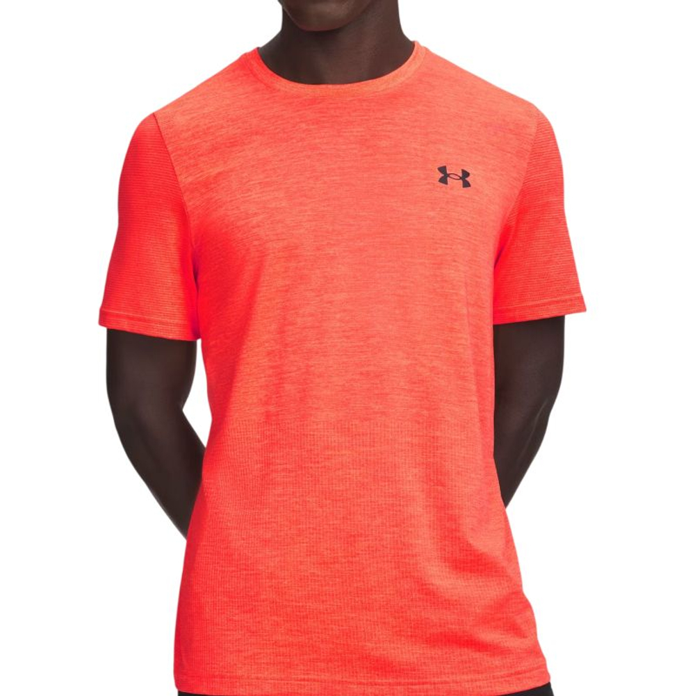 Мужская теннисная футболка Under Armour Vanish Elite Seamless - venom red/ultimate black