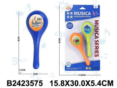 Маракас 16см, блистер 398-B