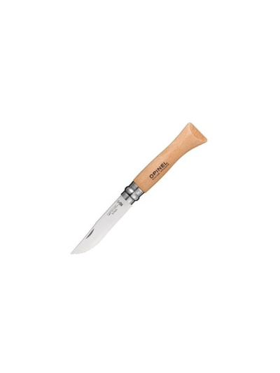 Нож Opinel №6, нержавеющая сталь, рукоять из бука, 123060