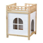 Домик для кошки Вальди из массива сосны