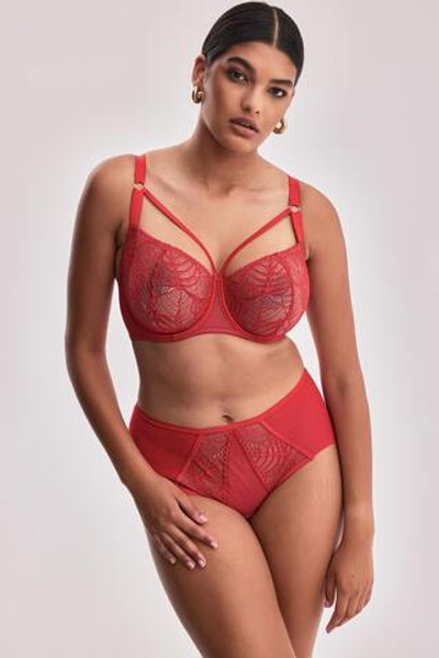 Красный бюстгальтер с мягкой чашкой Beverly (Размер: 75F) (Цвет: красный)