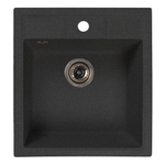 Мойка ML-GMS110 СТАНДАРТ прямоугольная, черный (308), 497*440*175мм