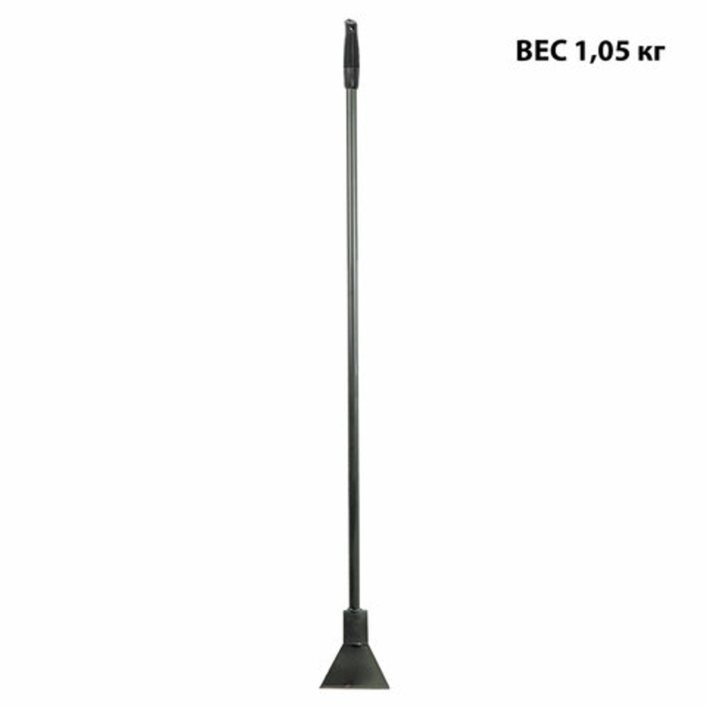 Ледоруб-топор 15 см, ВЕС 1,05 кг, металлическая ручка 135 см, D=25 мм, для уборки льда, наледи, слежавшегося снега, Б-3