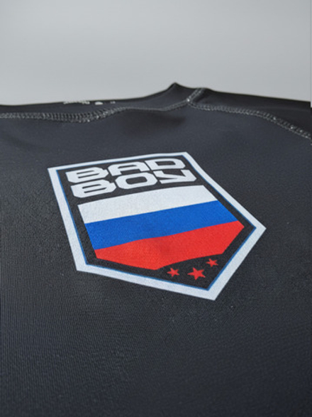 Тренировочная футболка Bad Boy World RUSSIA черная