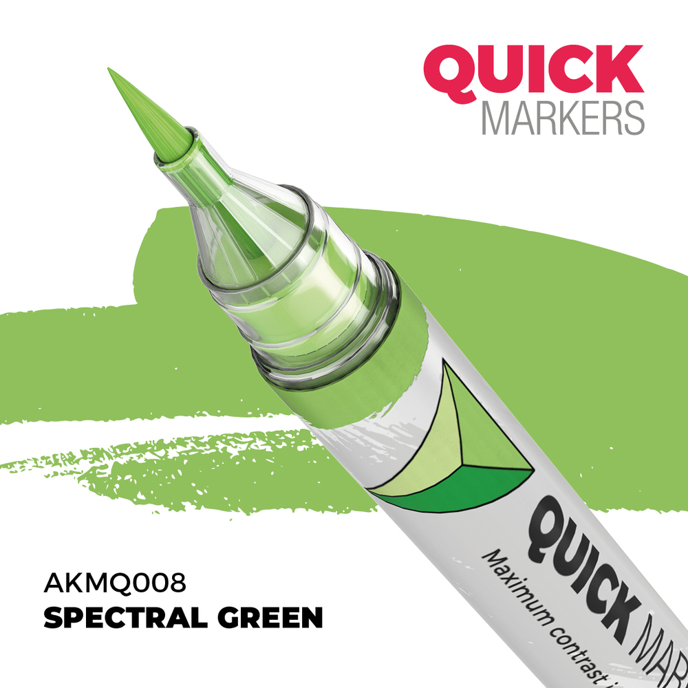 Акриловый маркер AK Interactive Quick Marker Spectral Green