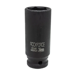 Головка ударная глубокая 24мм 6гр. 1/2'' RockForce##Rock FORCE RF-4458524