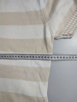 Джемпер Yessica с коротким рукавом в полоску 46 размер