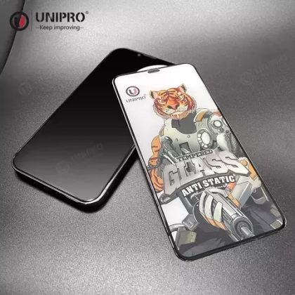 Защитное стекло iPhone X/Xs UV+клей Unipro