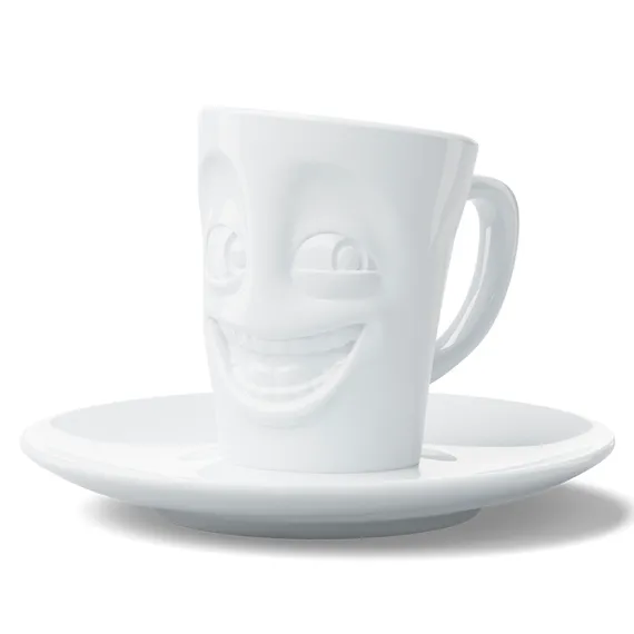 Кофейная пара joking, 80 мл, белая