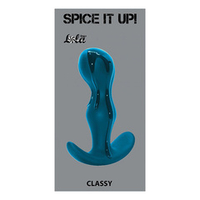 Бирюзовый анальный стимулятор 11,5см Lola Games Spice It Up Classy 8013-03lola