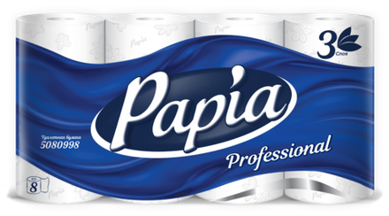 Туалетная бумага "Papia Professional WUP" Артикул 5080998, 16,8м
