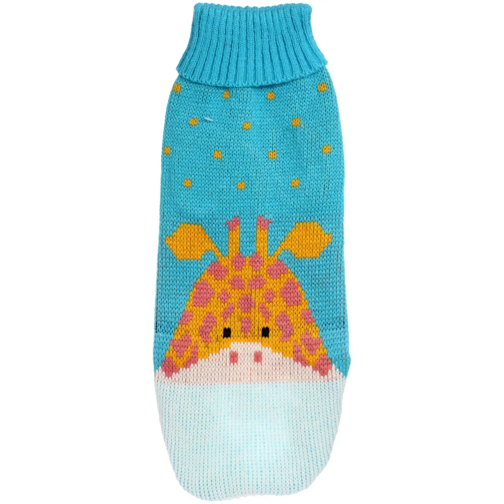 Кофта - свитер для мелких пород собак и кошек «BRO Style», цвет голубой, р L