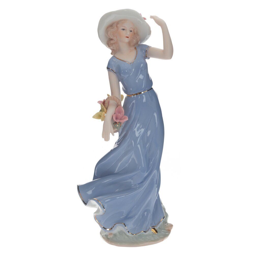 GAEM Фигурка декоративная "Девушка", L12,5 W10,5 H30,5 см