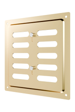 Решетка вентиляционная MER регулируемая 150x154 окраш.сталь Gold ERA