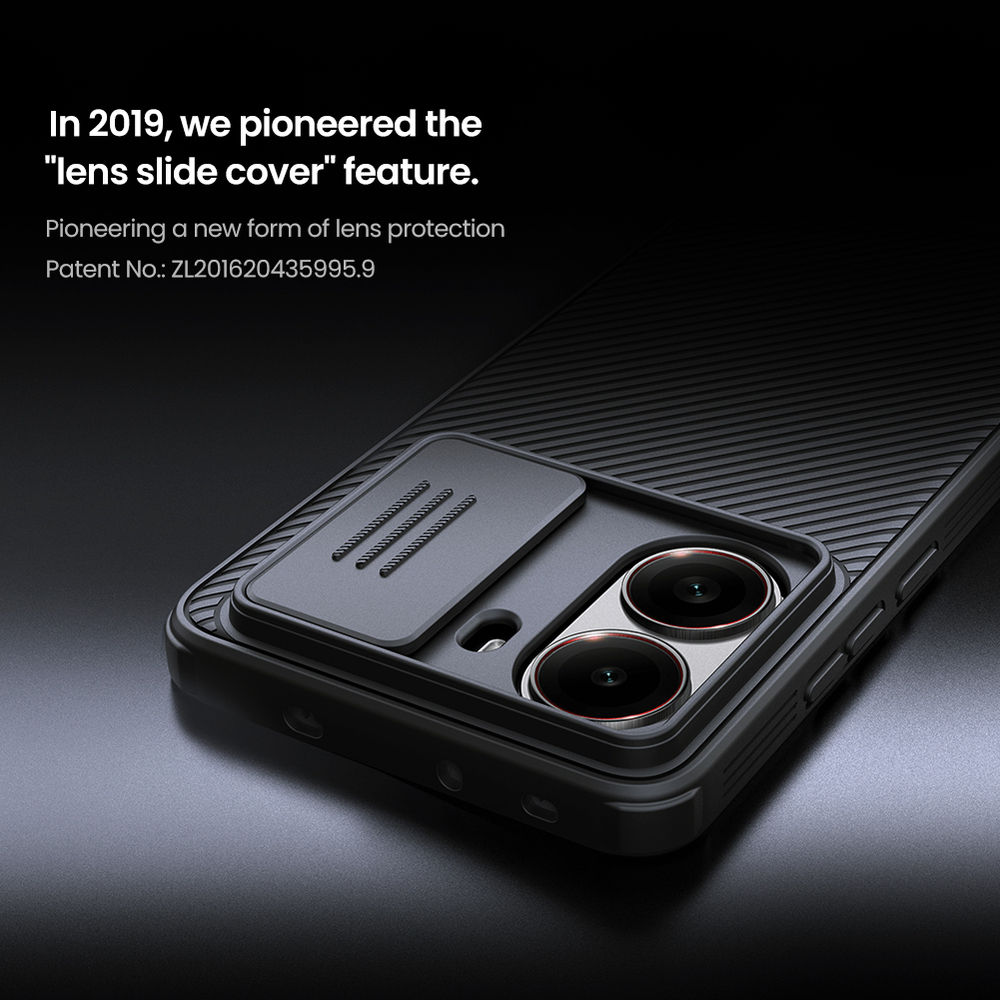 Чехол от Nillkin с встроенным магнитом для Xiaomi Redmi Turbo 4, серия CamShield Pro Magnetic Case