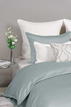 Постельное белье 1.5 спальное Сlaire Batiste Lot Irish Winter бирюзовое