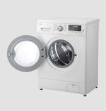 Узкая стиральная машина LG F10B8LD7 (5 кг, 13 программ, 1000 об/мин, прямой привод)