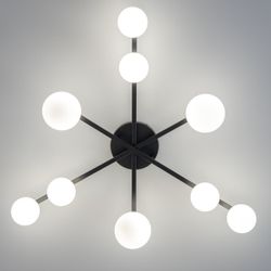 Citilux GLOB CL209291 Люстра потолочная Чёрная