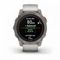 Garmin Fenix 7 Pro Sapphire Solar – титан, серо-оранжевый ремешок