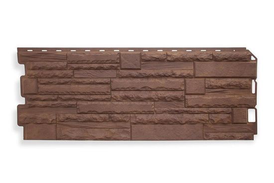 Цокольный сайдинг КАМЕНЬ СКАЛИСТЫЙ тибет 1,14х0,48