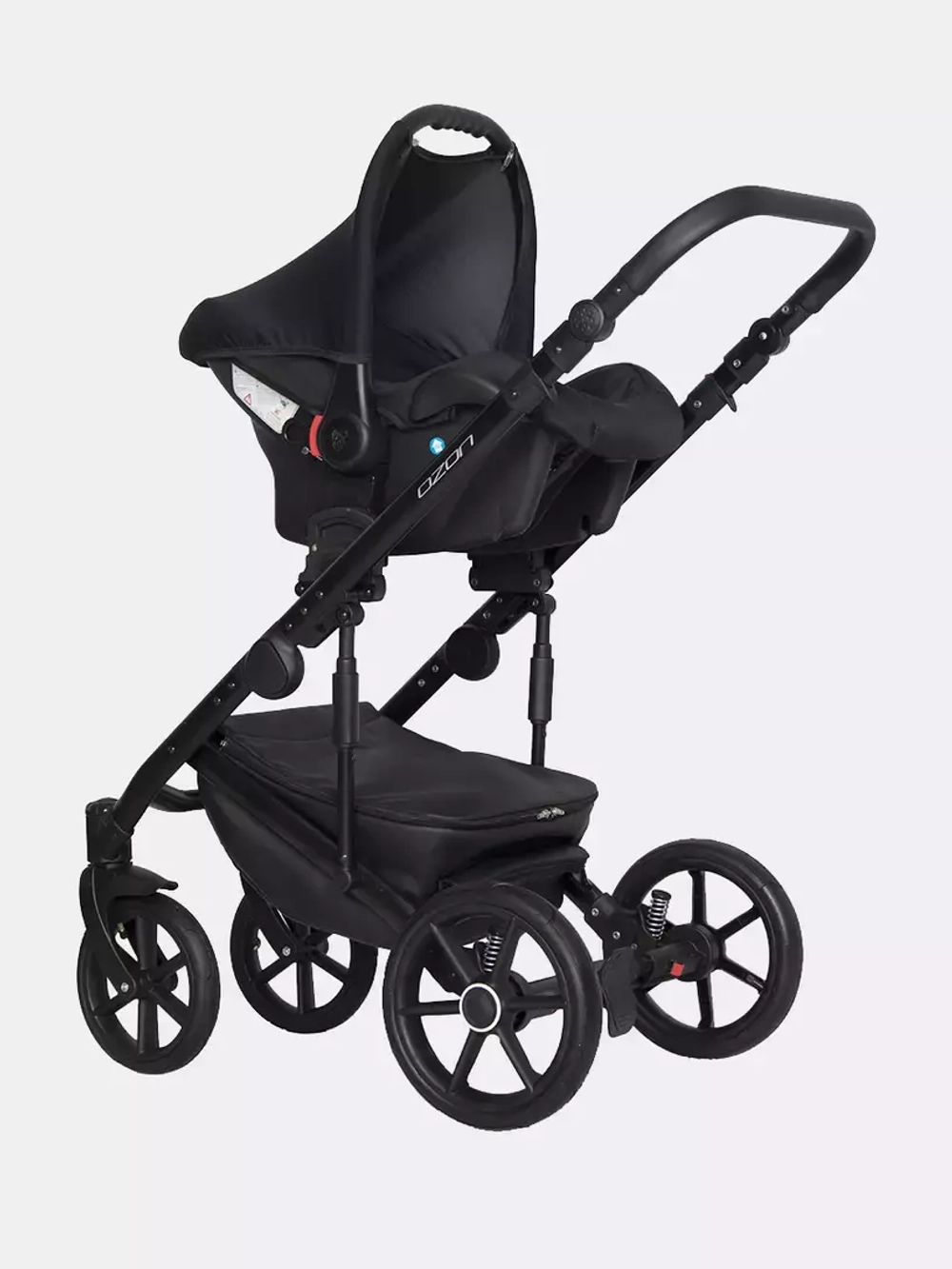 Коляска  OZON (3 в 1) (RIKO BASIC) 04 коричневый