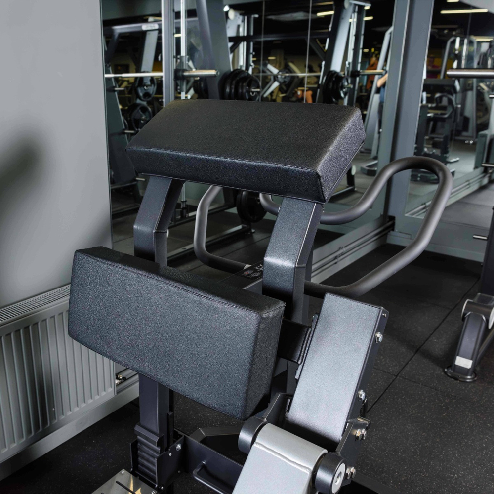 D955 Сгибание ног стоя, рычаги серые