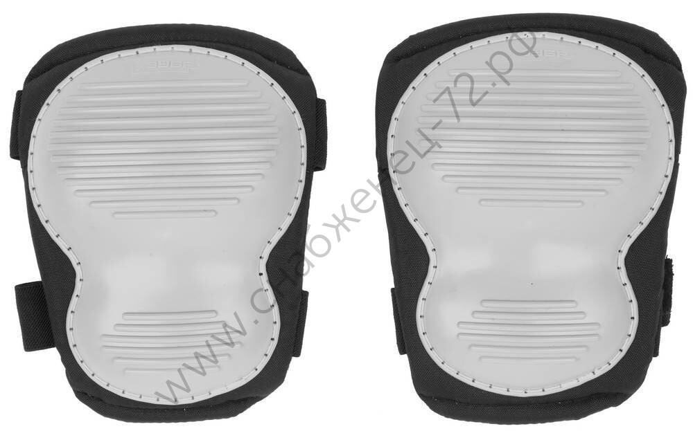 ЗУБР с двойной пластиковой накладкой, защитные наколенники (11525)