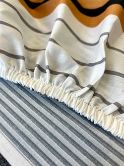 Постельное белье "Alaska" 2-спальный   наволочки 50х70 2шт Простынь на резинке 160х200 см  Пододеяльник 175х215 см  Сказка сатин