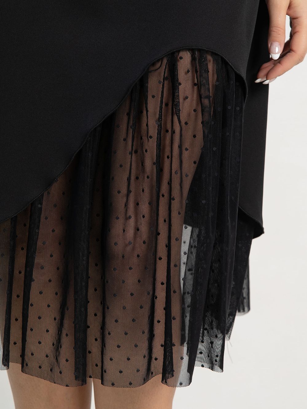 Юбка Виттория (черная) Ю15110-3М LT Collection