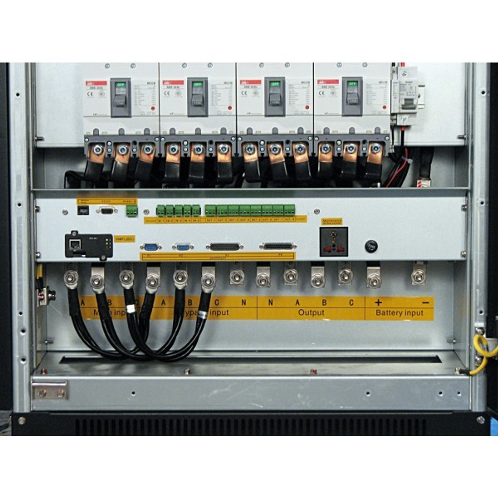 ИБП с двойным преобразованием N-Power Power-Vision Black W60 3/3 ─ трехфазный ИБП 60 кВА