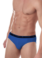 Трусы-слипы на резинке из чистого хлопка (Размер: L) (Цвет: белый)