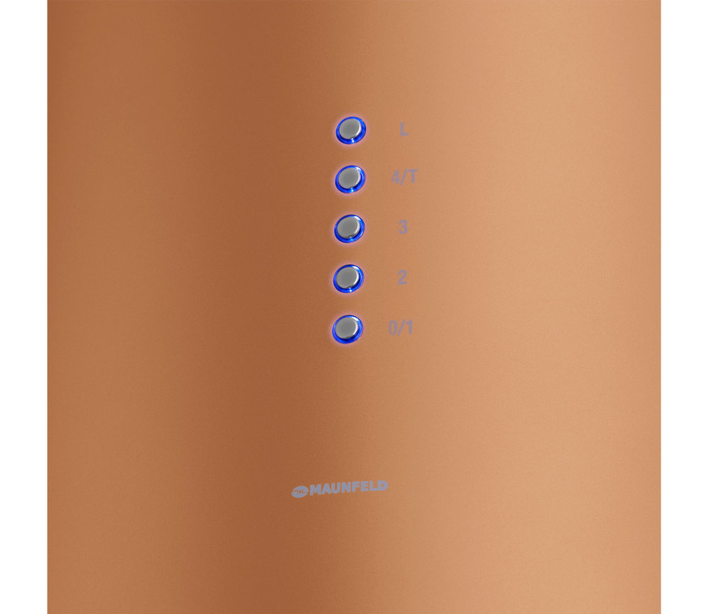 Кухонная вытяжка MAUNFELD Lee Isla 39 медный