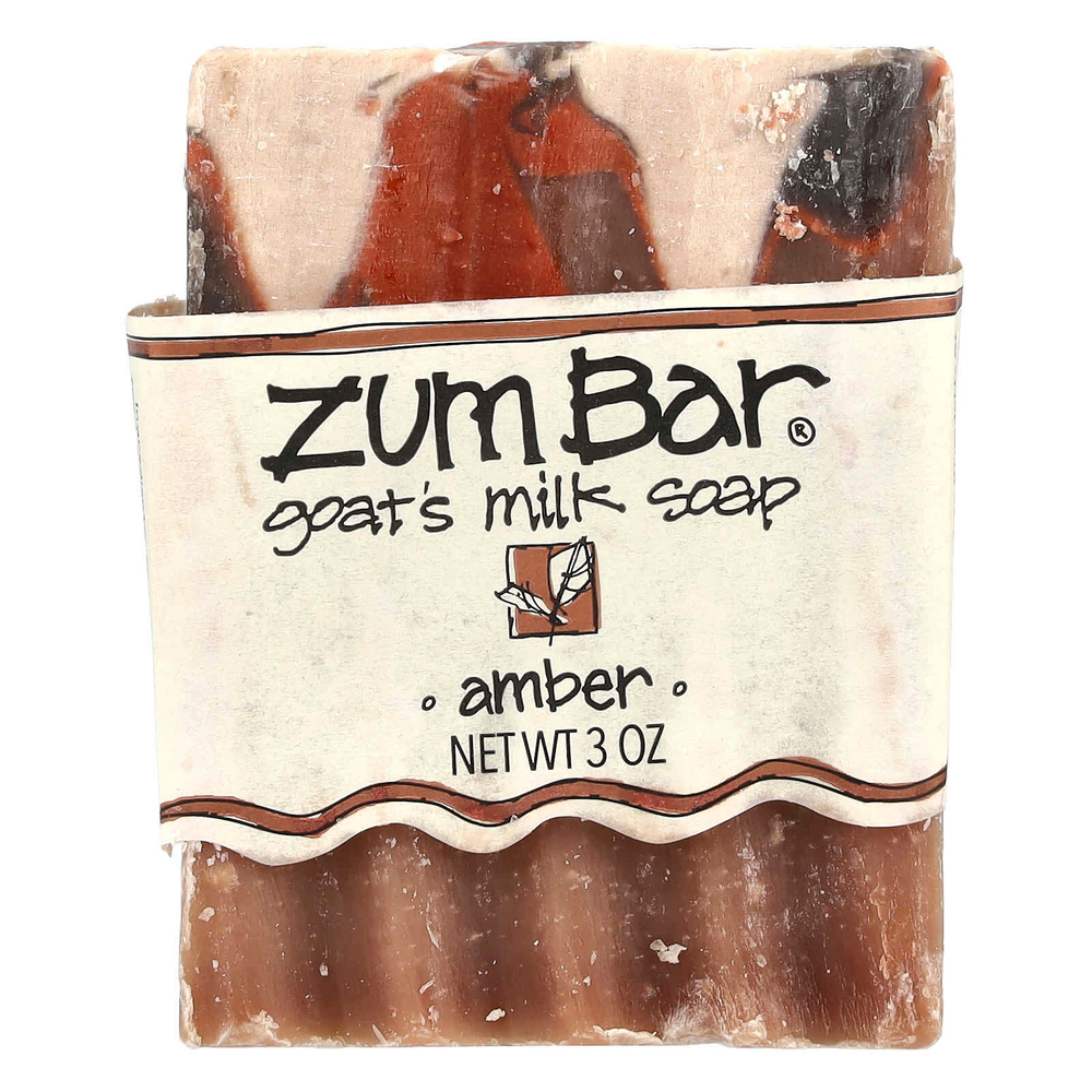 ZUM, Zum Bar®, мыло с козьим молоком, янтарь, 3 унции