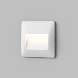 Светильник встраиваемый в стену HELM, IP65, LED 3000K, 2.5 Вт, белый, пластик
