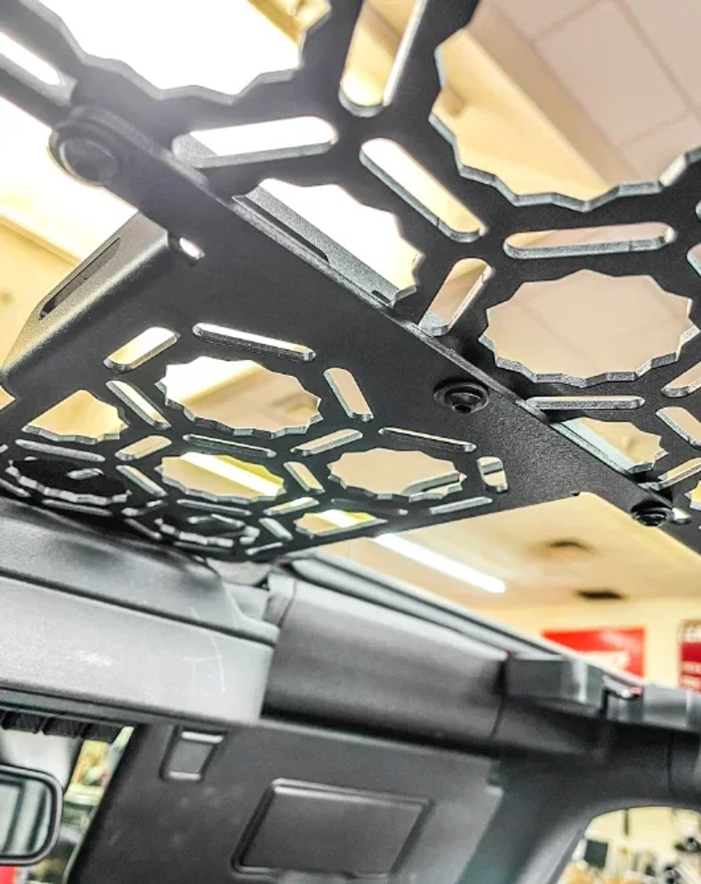 Внутреннее крепление на крышу для Bronco Raptor 2022+ Дополнительная короткая панель