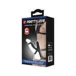 Черная вибронасадка на пенис Vibrating Penis Sling (Цвет: черный)