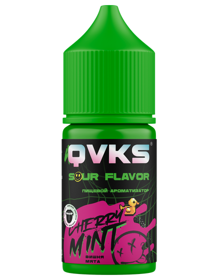 Ароматизатор QVKS SOUR Вишня Мята