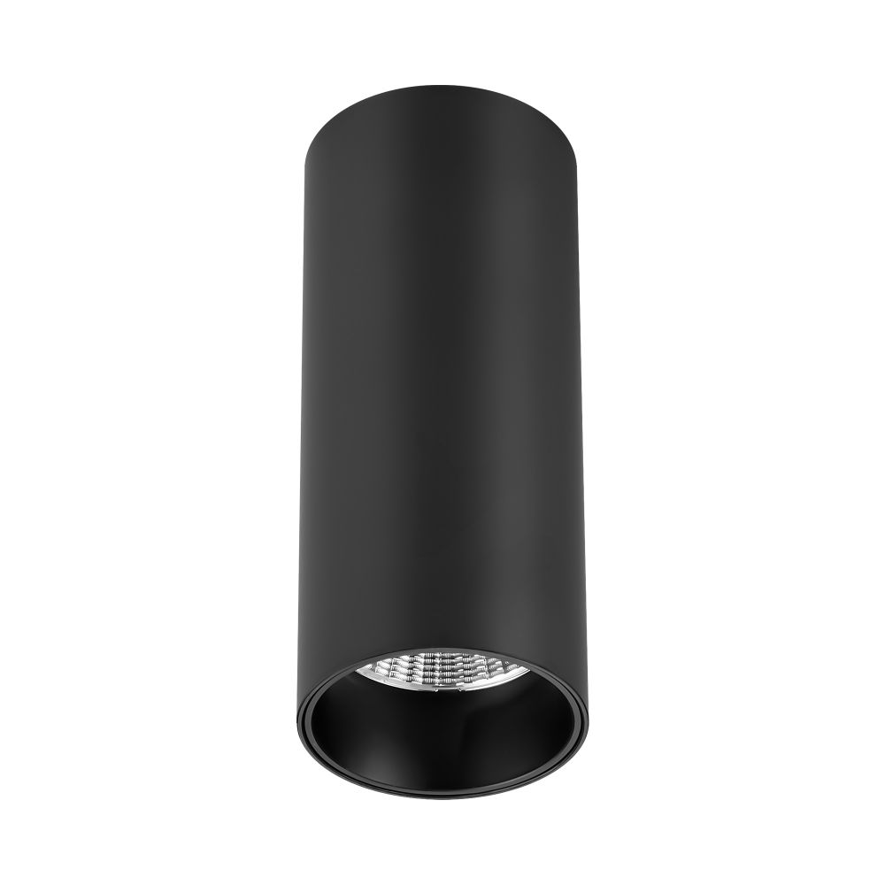 ST170.432.07 Светильник потолочный Черный LED 1*7W 3000K 560Lm Ra&amp;gt;90 60° IP20 D52xH125 220-240VV Накладные светильники