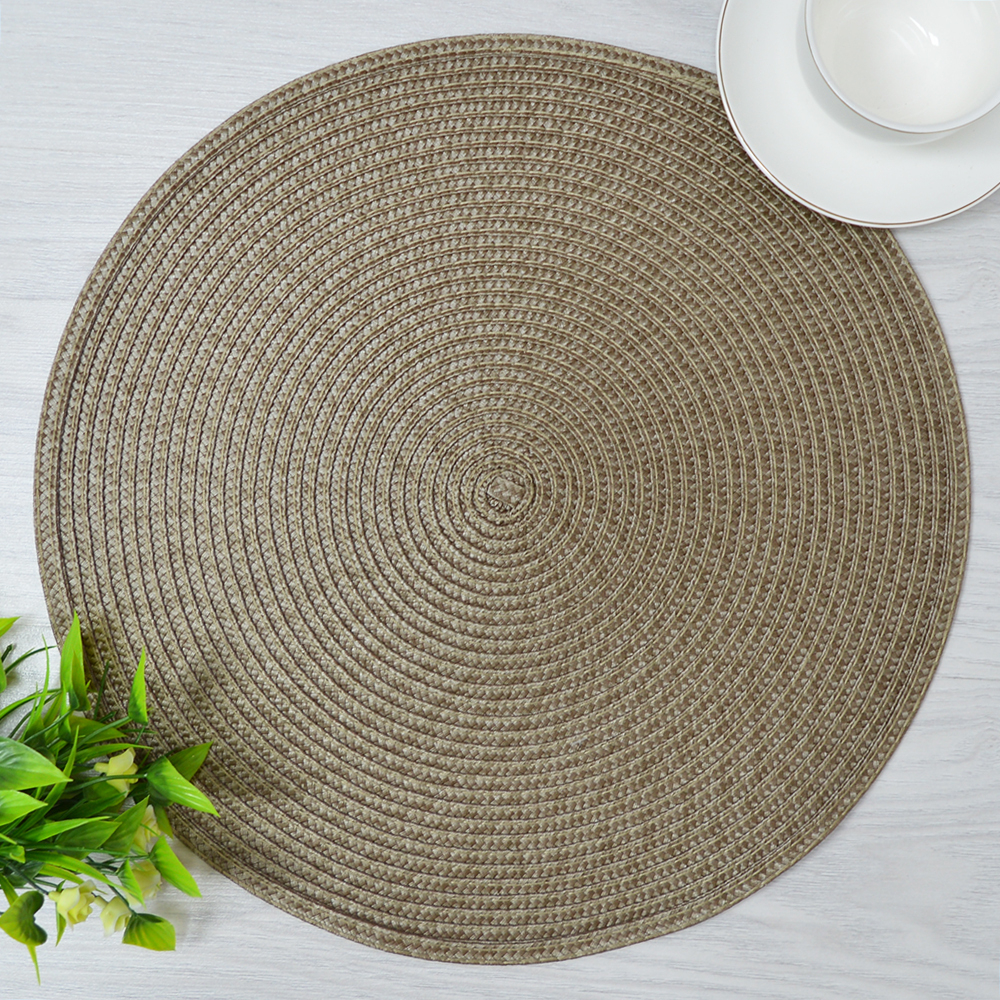 Салфетка сервировочная 38см плетеная PPW-03