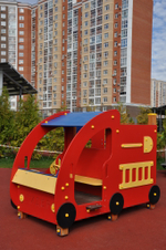 Игровой комплекс для детей 2-4 года для уличной площадки