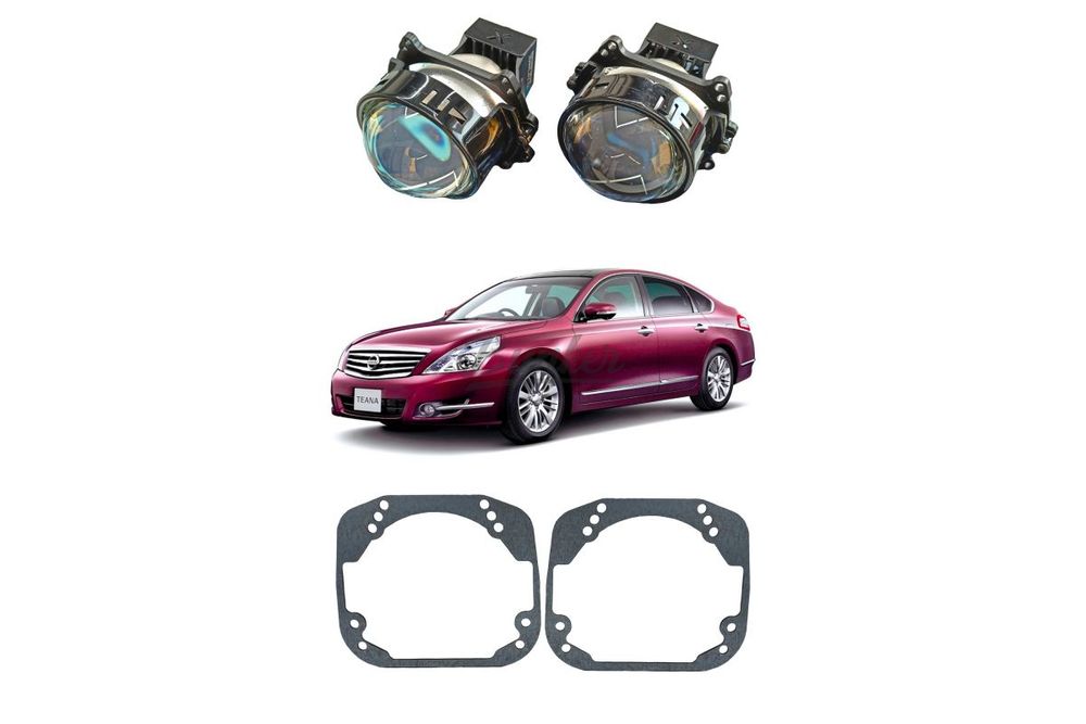 Комплект для замены штатных линз Nissan Teana II J32 рестайлинг 2011-2014