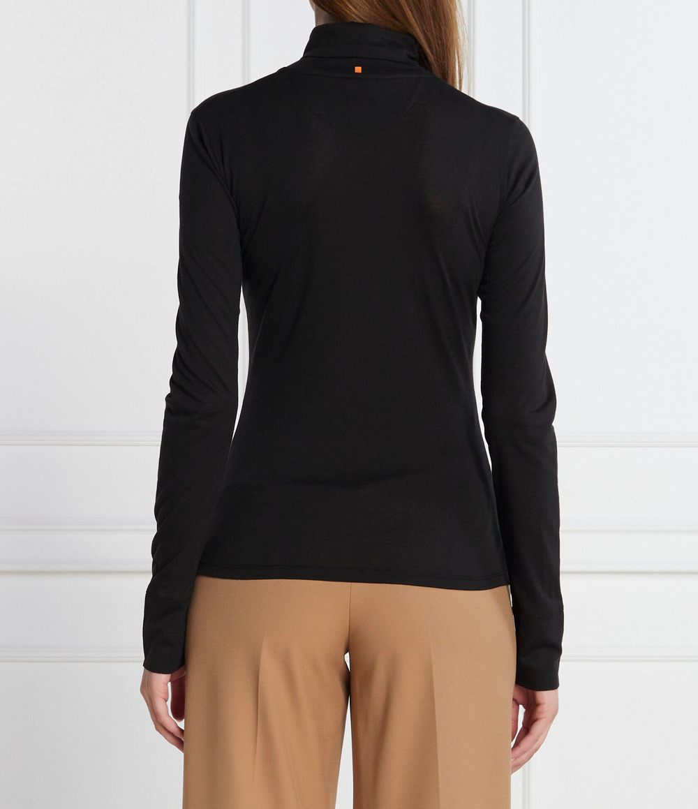 Гольф Эмери BOSS ORANGE - черный(50502856)