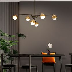 Люстра На Штанге Kendall L10 Black Gold By Imperiumloft